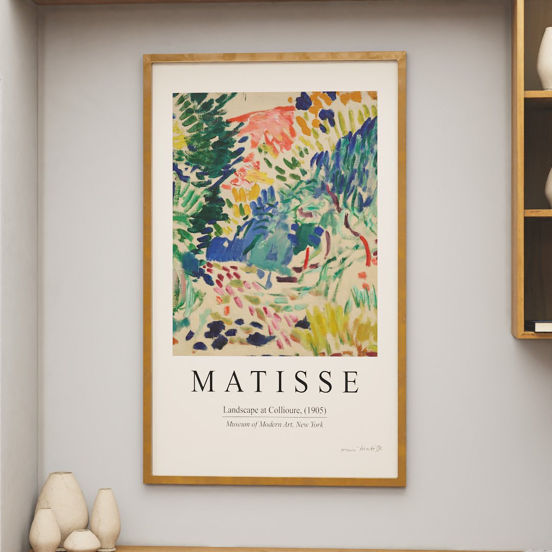 Quadro Decorativo Henri Matisse Landscape at Collioure V2392