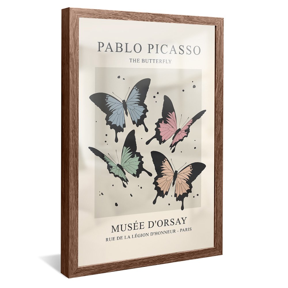 Quadro Decorativo Picasso The Butterfly V2395