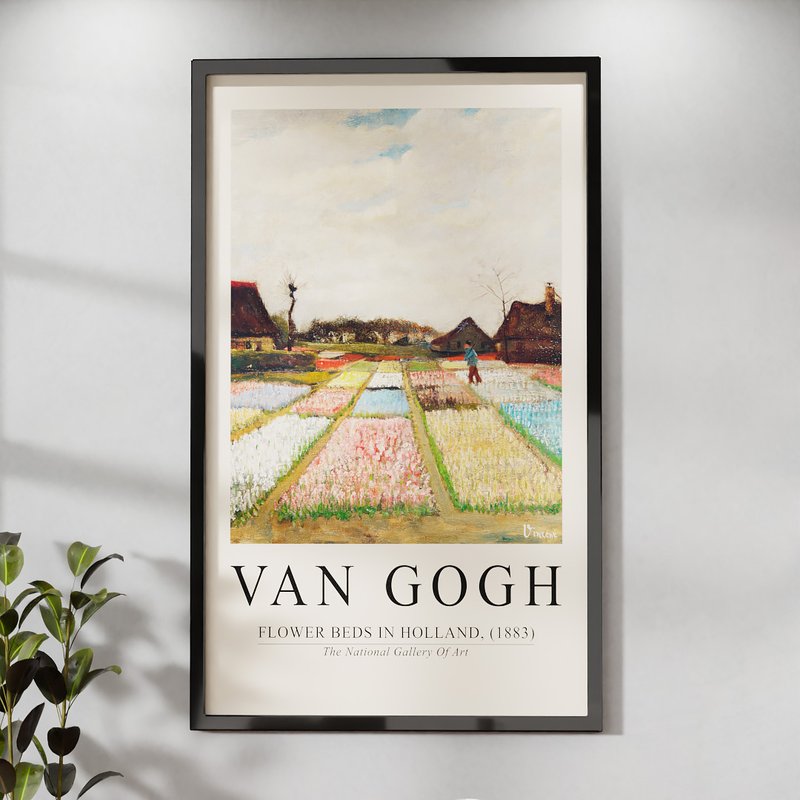 1 quadro flowers bed holland