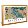 quadro matisse landscape colliure dourado
