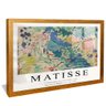 quadro matisse landscape colliure dourado reflexo