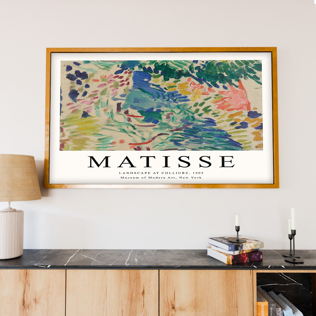 Quadro Decorativo Henri Matisse Landscape at Colliure V2425