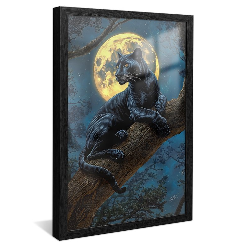 preto reflexo pantera