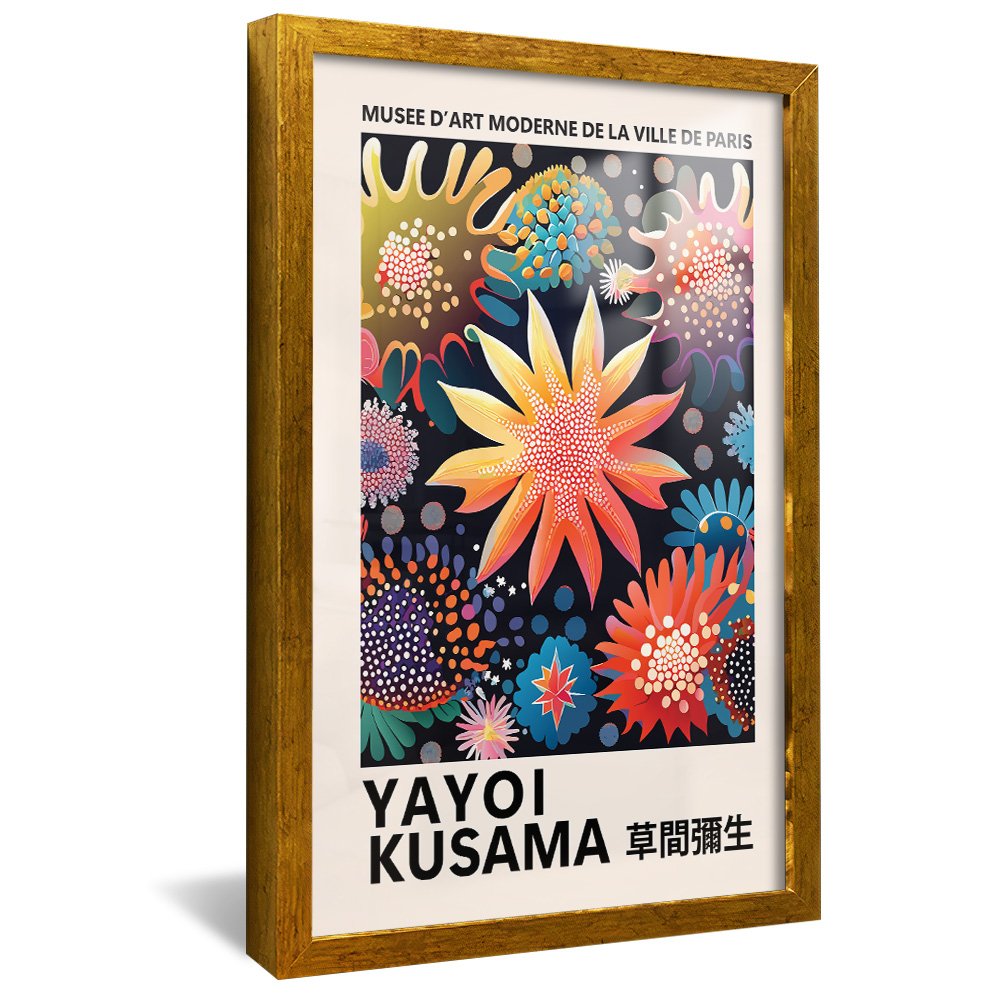 Quadro Decorativo Yayoi Kusama V2322