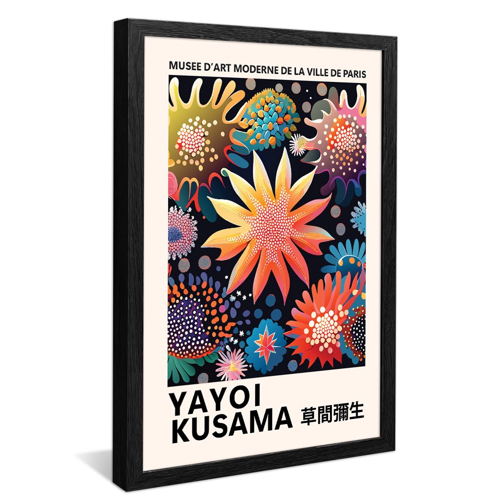 Quadro Decorativo Yayoi Kusama V2322