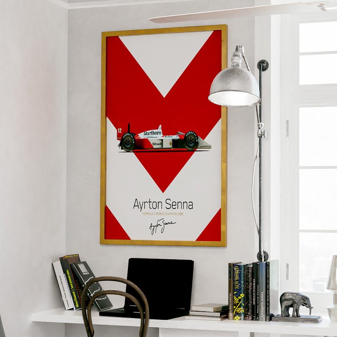 1 quadro senna mclaren 2