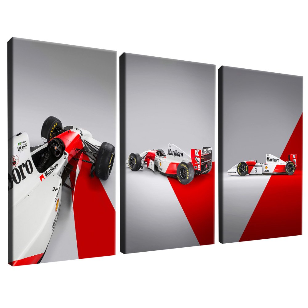 Quadros Decorativos Trio McLaren Senna V2438