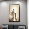 2 quadro pintura jesus crianca