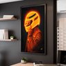 quadro decorativo senna neon v2442