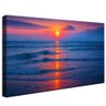 quadro sun settings ocean borda infinita