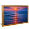 quadro sun settings ocean dourado