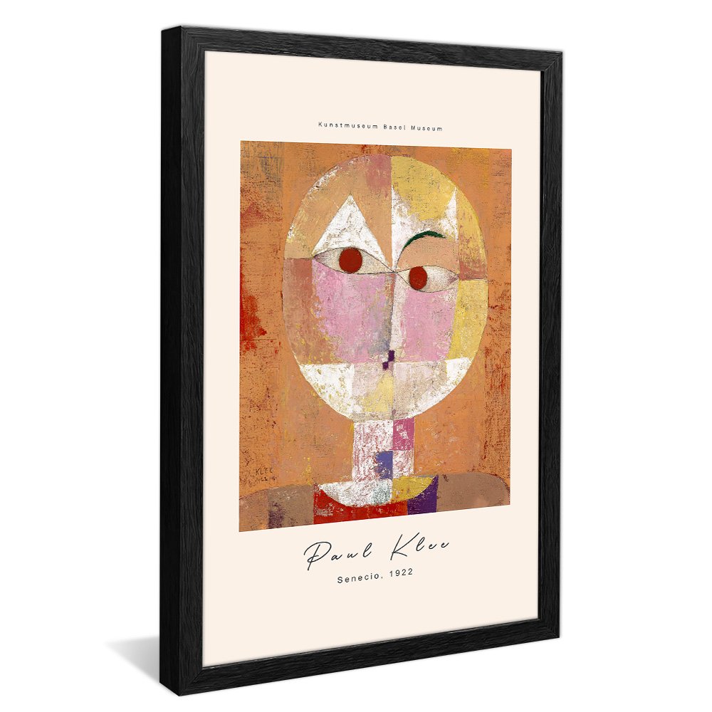 Quadro Decorativo Paul Klee Senecio V2469