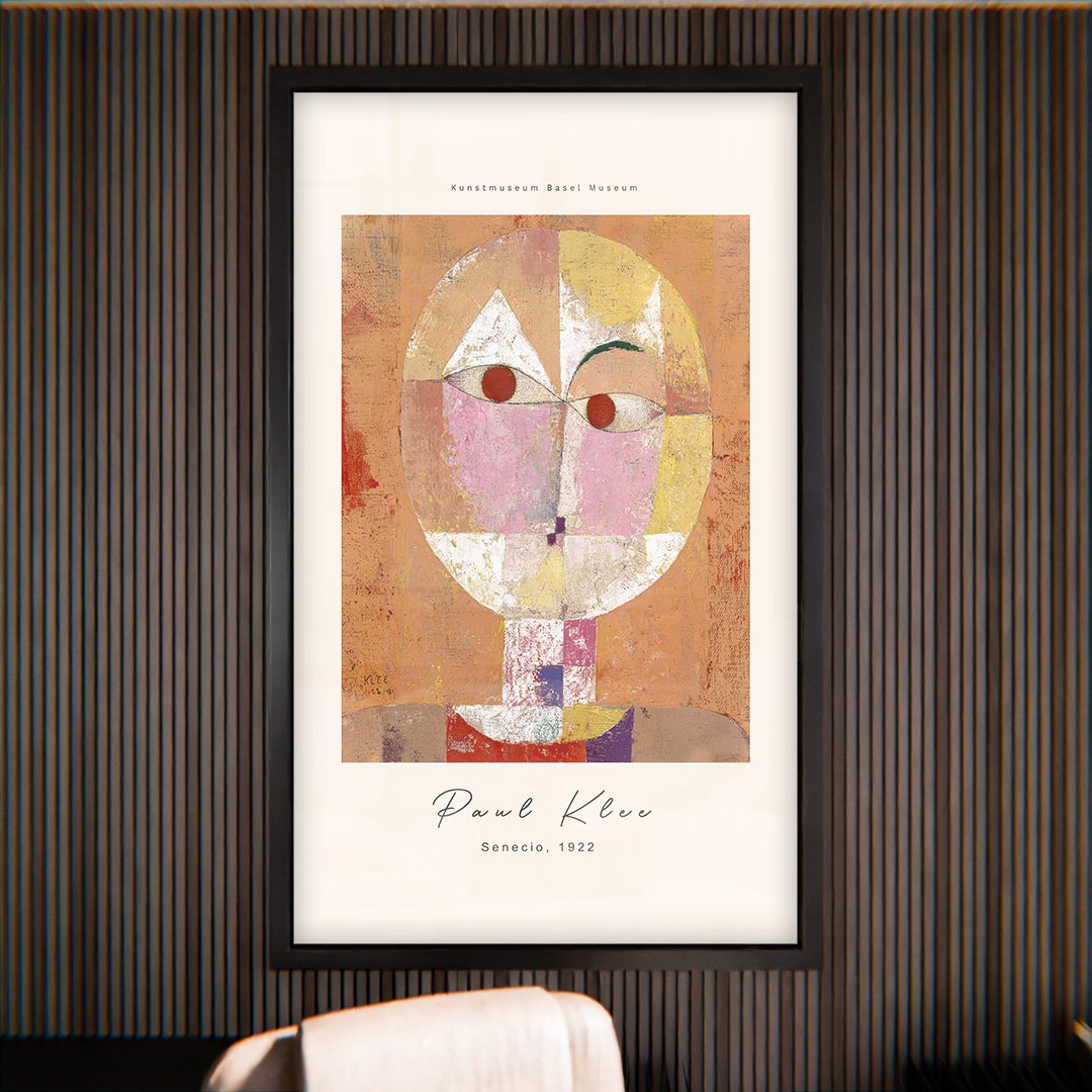 Quadro Decorativo Paul Klee Senecio V2469