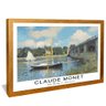 quadro bridge argeteuil dourado