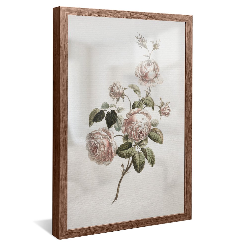 Quadro Decorativo Floral Vintage V2491