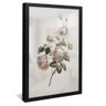 preto reflexo floral vinta