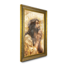 quadro decorativo jesus rezando v1832 07
