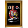 quadro homenagem senna para sempre 10