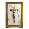 quadro decorativo cruz de cristo no marmore v1333 10