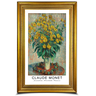 quadro claude monet jerusalem artichoke flowers 10