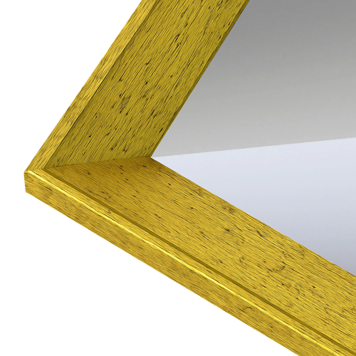 Concava Dourada + Vidro