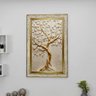 2 quadro arvore dourada branca