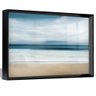 preto reflexo praia horizo
