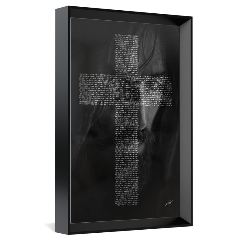 preto reflexo jesus olhar