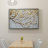 1 quadro arvore dourada