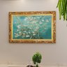 1 quadro van gogh amendoeira flor