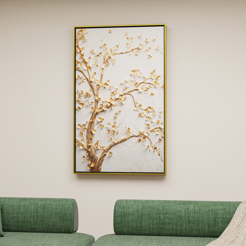 1 quadro golden tree