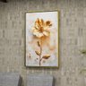1 quadro floral cobre