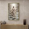 1 quadro jesus caminhando aguas