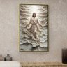 2 quadro jesus caminhando aguas