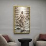 6 quadro jesus caminhando aguas