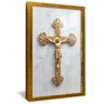 dourado reflexo crucifixo do