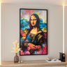 4 quadro monalisa street art