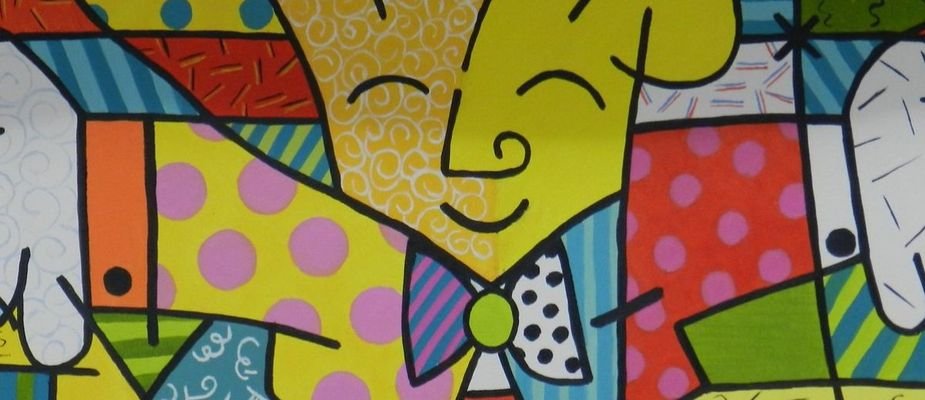 O quadro mais famoso de Romero Britto!