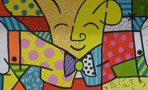 obra mais famosa de romero britto