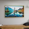 2 quadro lago alpes