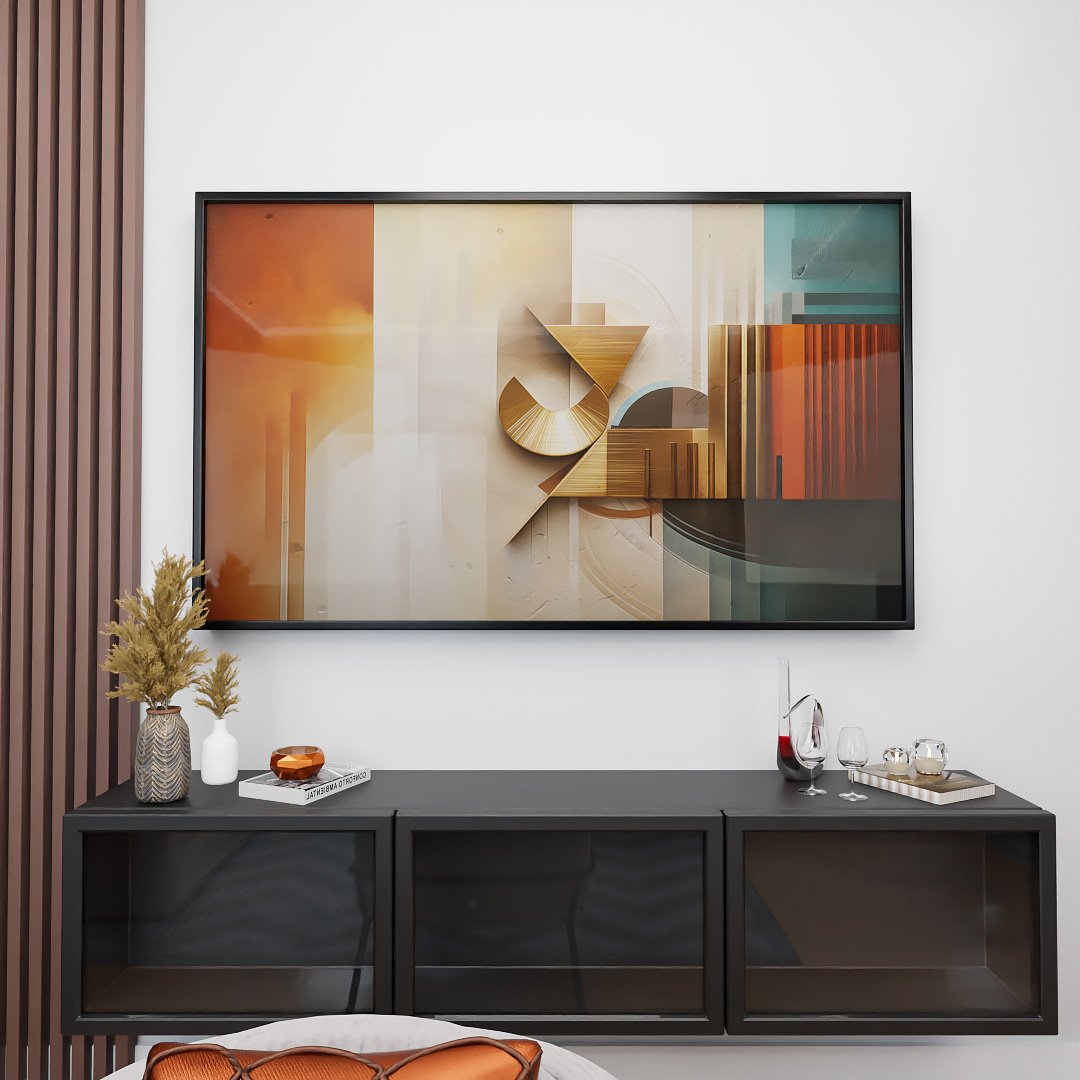 Quadro Decorativo Abstrato Art Minimalist v770