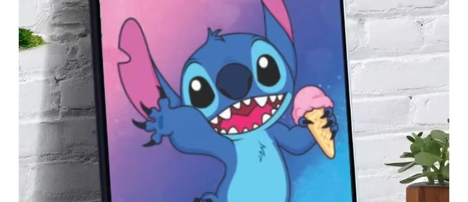 Como pintar o Stitch: passo a passo completo para criar um quadro divertido, criativo e cheio de personalidade