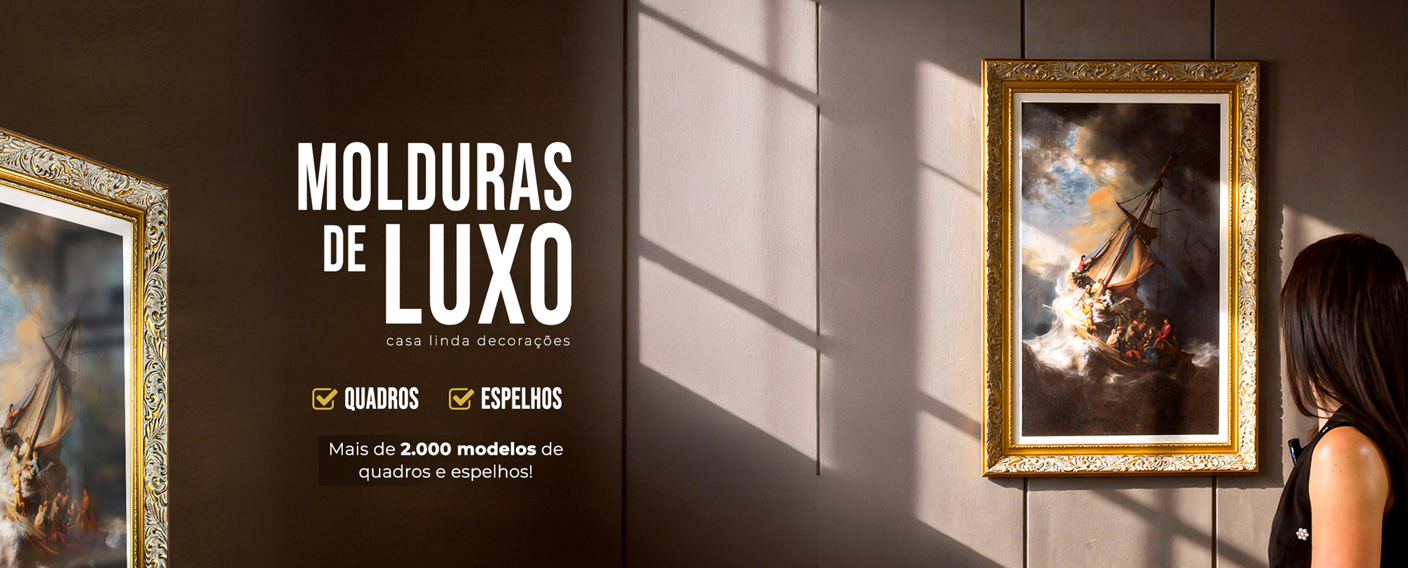 banner desktop molduras luxo